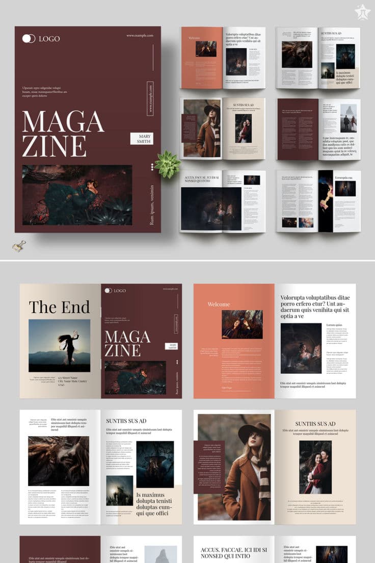 Magazine design