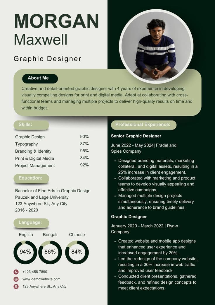 CV design